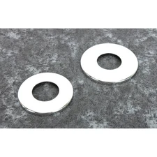 Drag Specialties Chrome Fork Stem Dust Covers - DS-222961