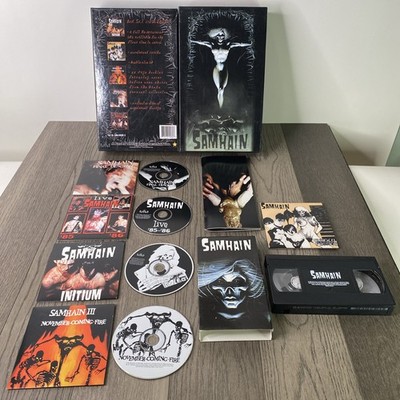 Samhain Box Set 2000 / Danzig Evilive (4) CD/VHS/Booklet EMA-61028-2   - READ!!!