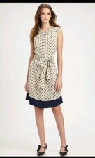 Designer Tory Burch Silk Occasion Dress Wedding Races Party rrp$395 US 6 UK 8/10