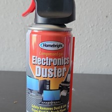 Homebright Compressed-Gas Electronics Duster All-Purpose Dust Blower for Devices