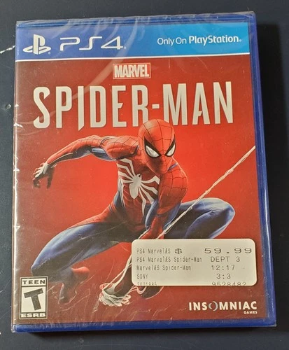 New ListingMARVEL SPIDER-MAN PS4 **FACTORY SEALED**