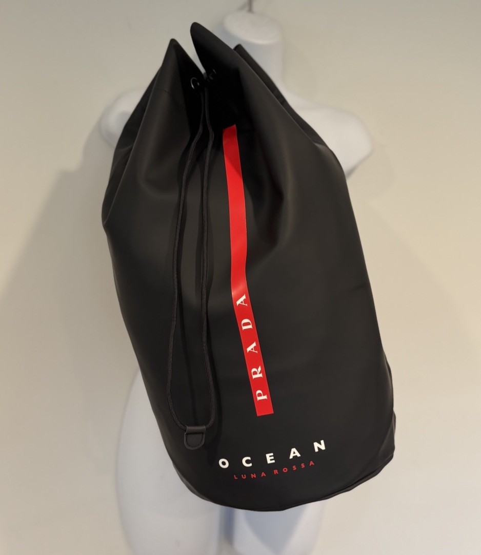 Prada luna rossa Sailing Backpack/duffel Bag ⭐️backpack bag