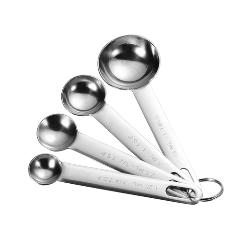Stainless Steel Measuring Spoon 4/6/7/8 Pcs Set with Scale Measuring ...
