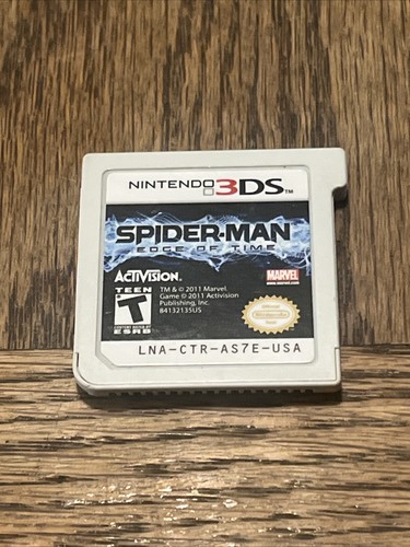Spider-Man: Edge of Time (Nintendo 3DS, 2011) Nur Kassette Getestet