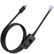 USBC to RJ11 Radar Detector Cable   Compatible with Uniden R1/R3/R7, Escort M...