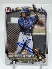 2025 Bowman 1st Yophery Rodriguez Boston Red Sox #BD-36 SIGNED
