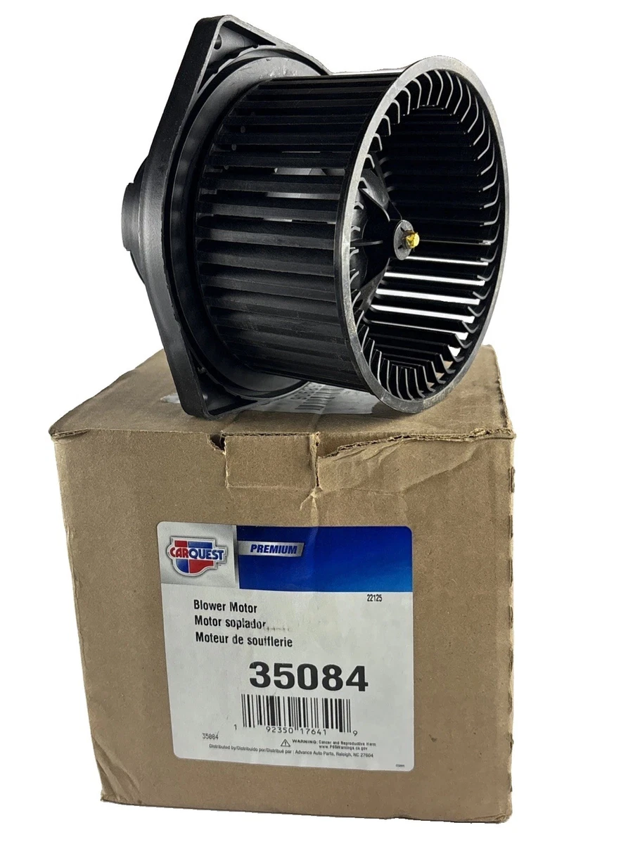 Carquest Premium 35084 Blower Motor With Wheel GM Chevrolet Buick Pontiac photo 1