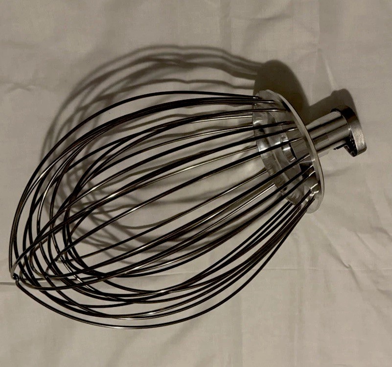 commercial mixer wire whip whisk industrial attachment 14