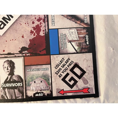 USAopoly AMC The Walking Dead Monopoly Juego de Mesa 2017 Hasbro - *Excelente - Imagen 7 de 12