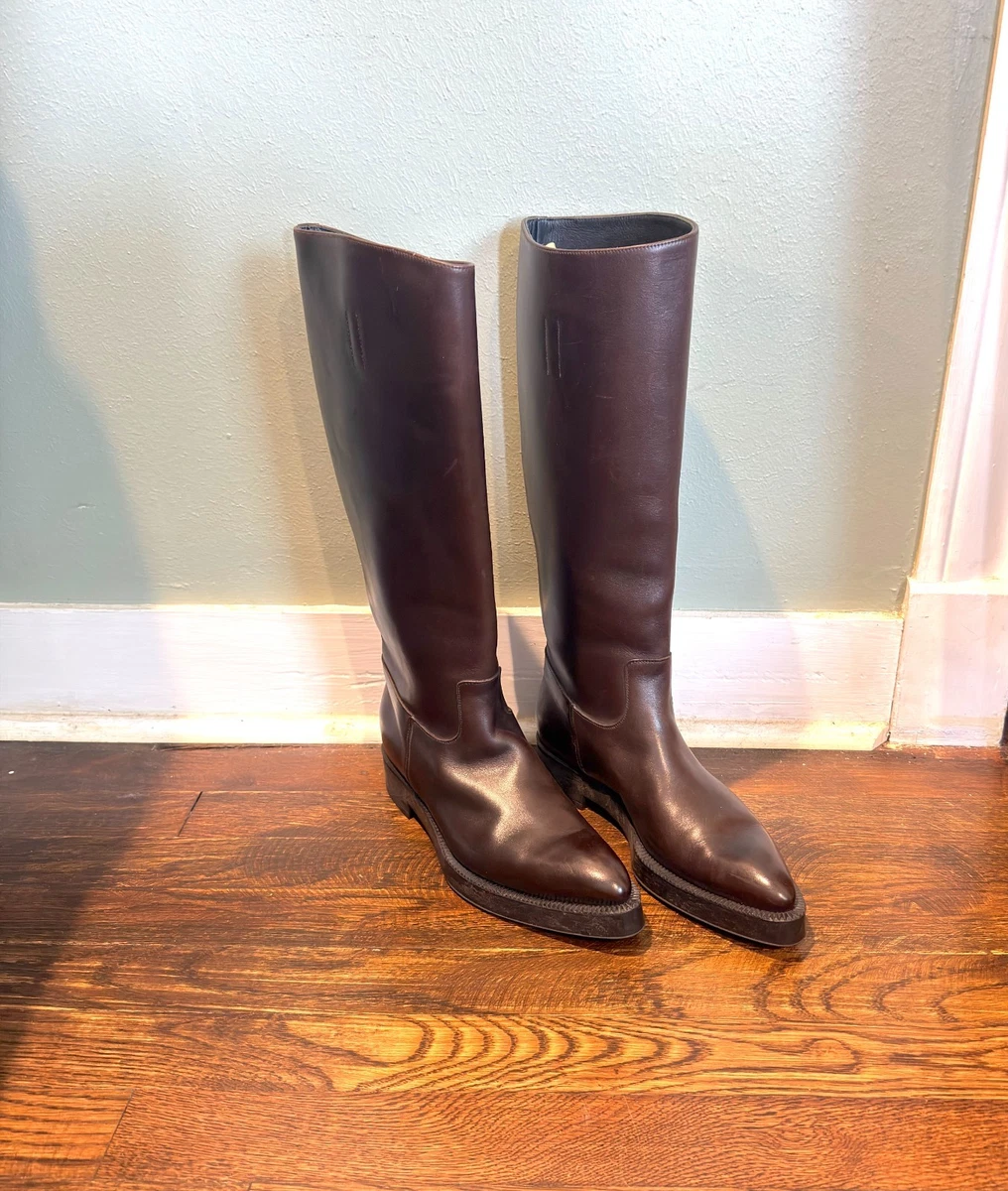 PRADA Leather Upper Brown Boots for Women for sale | eBay
