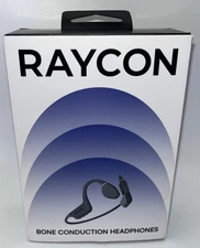 Raycon Bone Conduction Headphones, Open-Ear Bluetooth Sports Earbuds with Mic