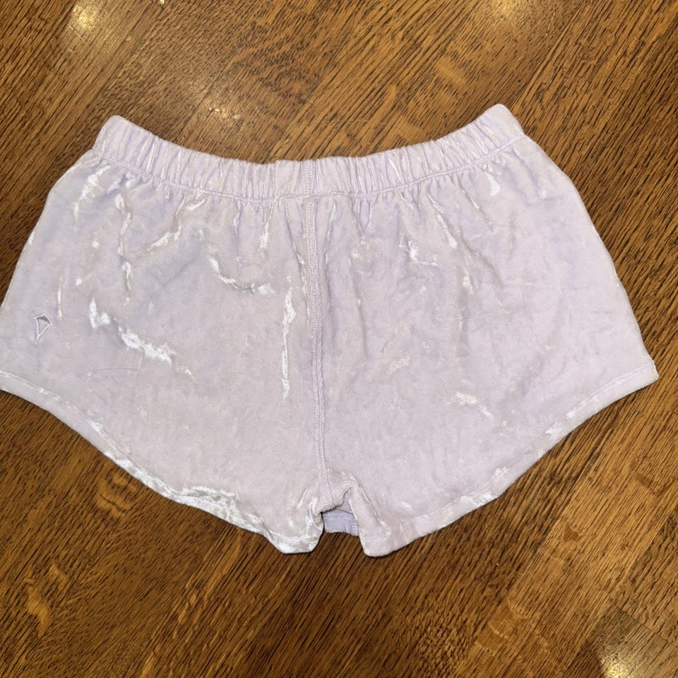 Pantalones cortos de bolsillo ivivva by lululemon talla 6 niñas terciopelo aplastado blanco Foto 2 de 4