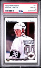 1990 Upper Deck #54 Wayne Gretzky PSA 8 NM-MT; LA Kings NHL