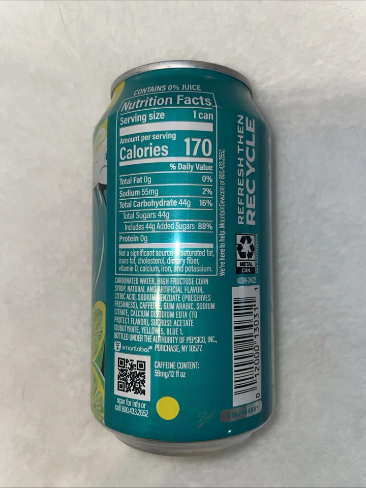 Brand New Mountain Dew, Baja Blast, Tropical Line Limited Edition - Image 2 of 4