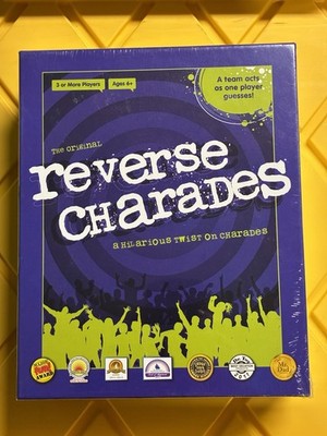 The Original Reverse Charades Board Game (USAopoly, 2015) BRAND NEW & SEALED