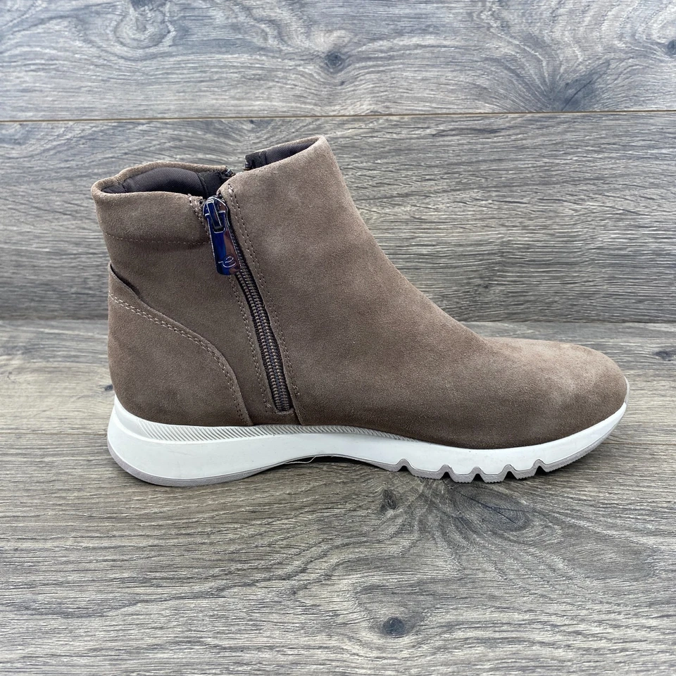 Easy Spirit Ives Botas al Tobillo Impermeables Cremallera Lateral Para Mujer Talla 8M Beige EE. UU. Foto 3 de 4