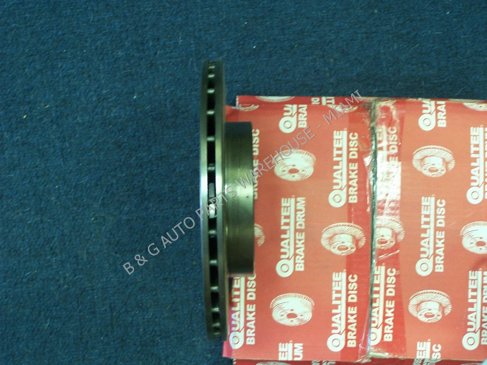 Rotor de freno de disco delantero Qualitee Canada R79300 para Toyota Paseo Foto 4 de 4