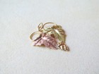 12k Black Hills Multi-Tone Gold Grape Vine Leafs Pendant 1.16 Grams — photo 7