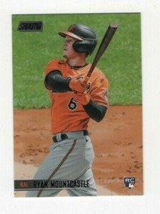 2021 TOPPS STADIUM CLUB BLACK FOIL ROOKIE RYAN MOUNTCASTLE BALTIMORE ORIOLES #30