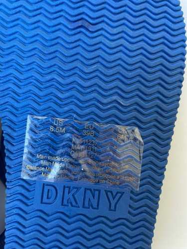 DKNY Madi Thong Flip-Flop Sandals Flops Orange Red Blue Black Green New NWT - Picture 11 of 21