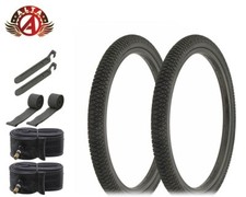 Alta Performance BMX BICYCLE X-Performer FREESTYLE TIRE 20"x 1.75" BLACK 8PC SET