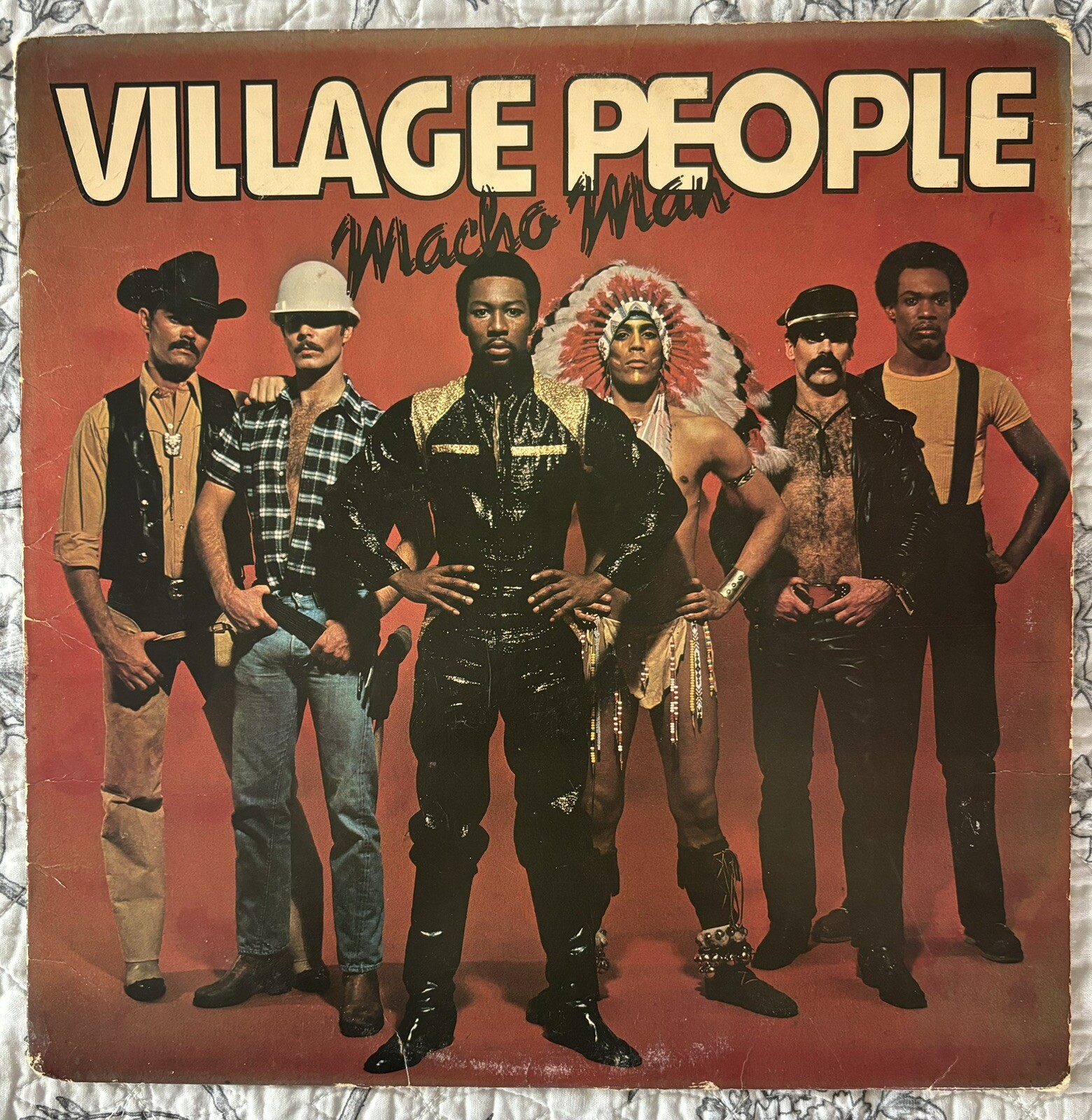 Village People Macho Man Vinyl LP 1978 Casablanca Records Near Mint Record