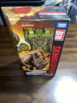 Transformers Generations Kingdom Maximal Rhinox Figure Yoyager Hasbro
