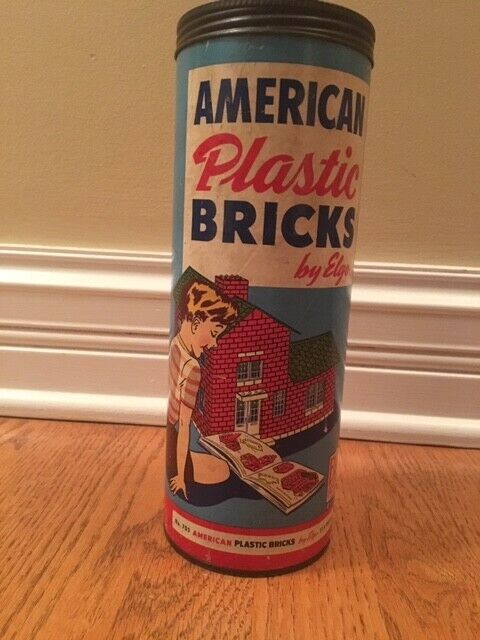 Elgo American Plastic Bricks Set #705  Vintage