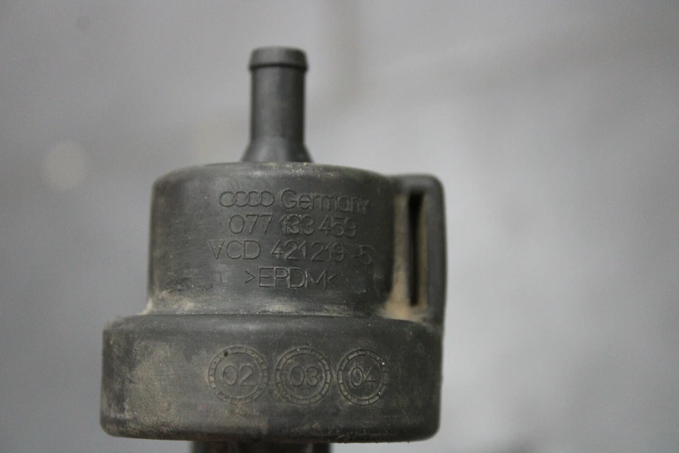Válvula de vacío 077133459 Audi S8 A8 4E D3 válvula solenoide válvula de control Foto 4 de 4