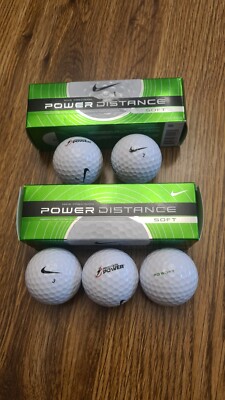 Nike Precision Power Distance PD Soft Golf Balls , 5 balls new in box