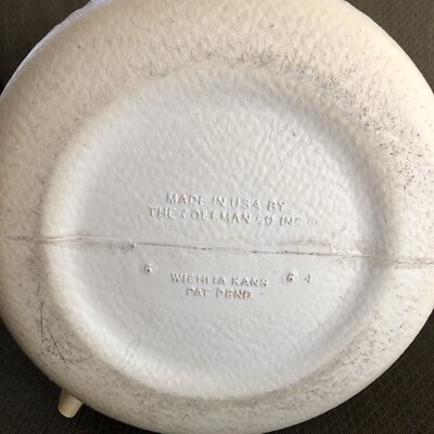 Gourde Réfrigérante Coleman 1 Gallon - Vintage 1964, USA, Avec Gobelet