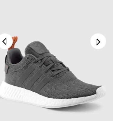 Adidas Nmd R2 Men Sneakers Sz 9.5 Gray Shoes