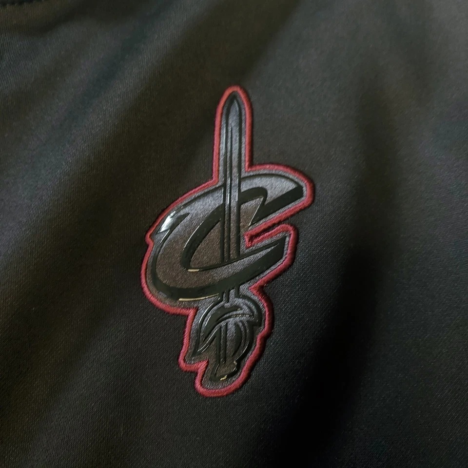 NWT Cleveland Cavs Youth Sz 14/16 Black NBA Prime Zip up Hoodie Sweatshirt Lrg - Image 3 of 4