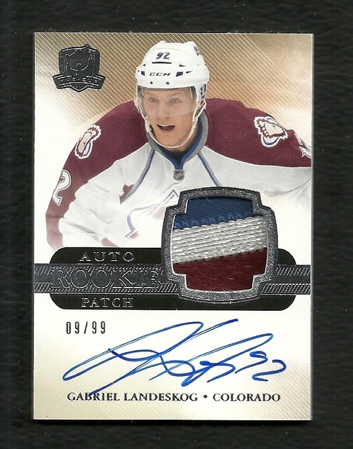 2011-12 Upper Deck The Cup Rookie Patch Autograph #179 GABRIEL LANDESKOG #9/99