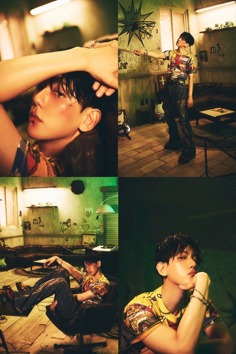 EXO BAEKHYUN HELLO,WORLD 4th Mini Album PINEAPPLE Ver/CD+