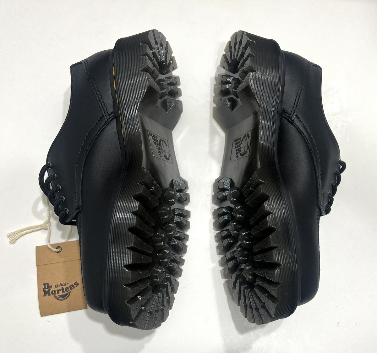 Dr. Martens 5-eye Bex Women's SZ.7 Square Toe Hair-On Leather