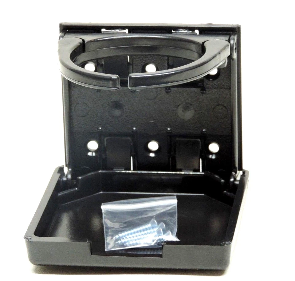 1 NEGRO PLEGABLE COCHE BEBIDA PORTAVASOS DELANTERO TRASERO SAAB 900 9000 Foto 2 de 4