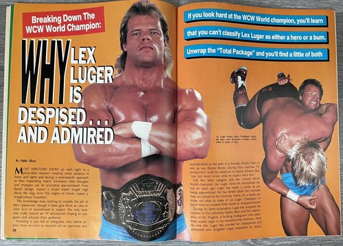 January 1992 PRO WRESTLING ILLUSTRATED ~ RON SIMMONS foldout; Ric Flair - Picture 7 of 8
