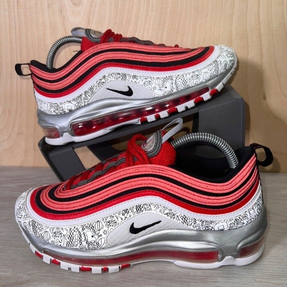 Nike Air Max 97 x Jayson Tatum GS Saint Louis Roots CJ9891-600 Youth 4.5 Womens 6