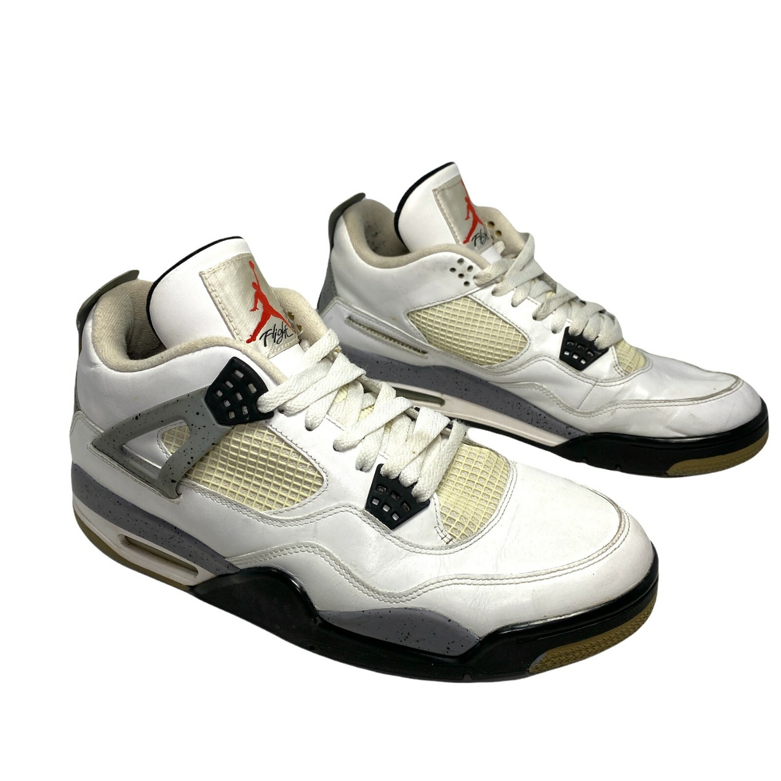 Nike Mens Air Jordan 4 Retro White 