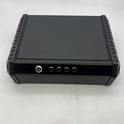 Dalmbox Portable Gun Security Safe With Key - Steel Metal New