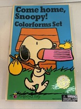 Come Home Snoopy Colorforms Set Charlie Brown Reproduction of 1972