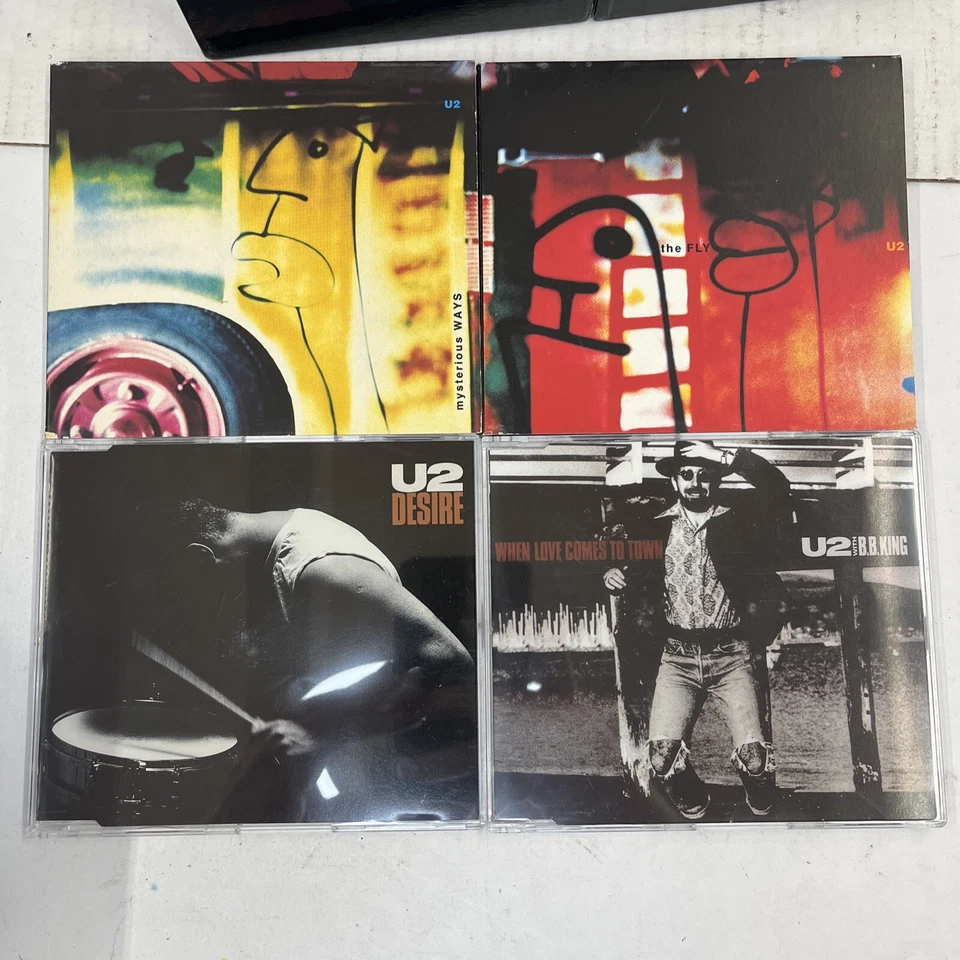 U2 THE SINGLES COLLECTION 1981-1989 12 CD Box Set Rare Out Of Print OOP UK - Image 4 of 4