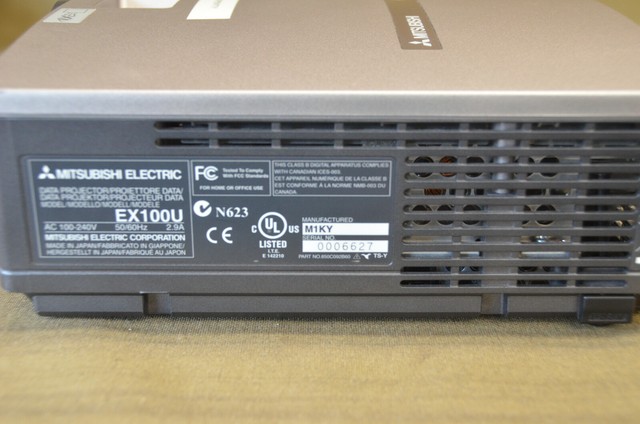 Ex100u Mitsubishi Projector Mitsubishi EX100U DLP Projector for sale online | eBay