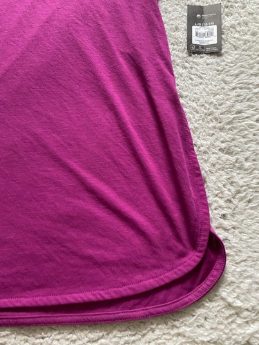 AW Women Short Sleeve Active Wear Top Passionate Plum Size L (12-14) - Picture 2 of 7