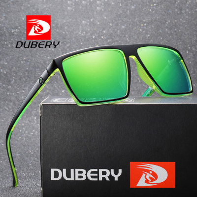 DUBERY Men Polarized Sport Square Sunglasses Outdoor Driving Fishing Glasses New