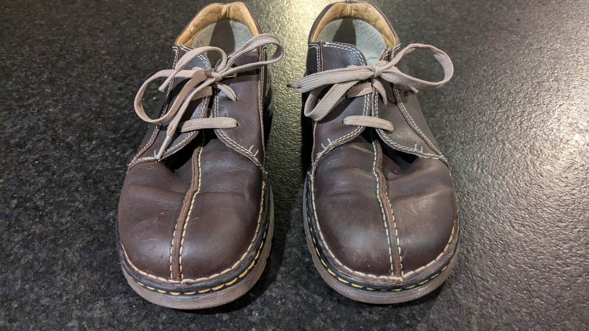 Dr Martens Mens Brown Leather Oxford Lace Up Shoes 11232 Size US 14 EUR 48 Dr Martens Shoes Mens 12 M Casual Oxford Brown Leather Lace  main image 2