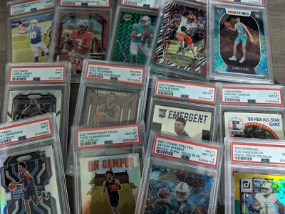 NFL NBA Hot Packs - 15 Cards With 5 Rookies / Slabs, Autos, Mems, SPs, *Read*