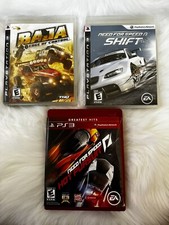 PS3 Baja: Edge of Control, Need For Speed Shift & Hot Pursuit 3Games Playstation