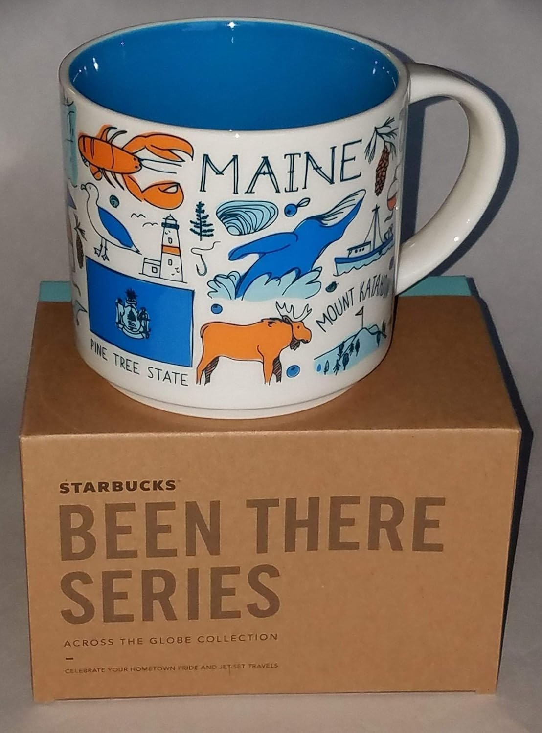 Maine Coffee Mug Been There Series Across the Globe Collection
